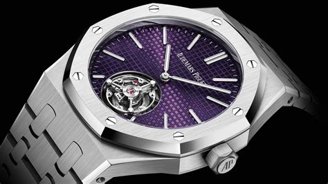 audemars piguet royal oak tourbillon purple|audemars piguet openworked royal oak.